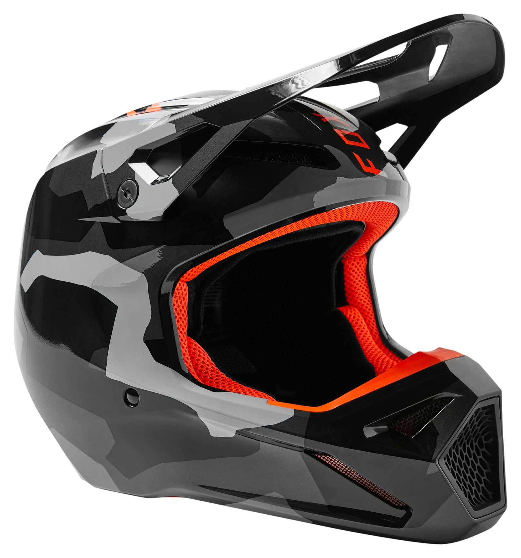 Fox V1 Bnkr Motocross Helmet - Image 5