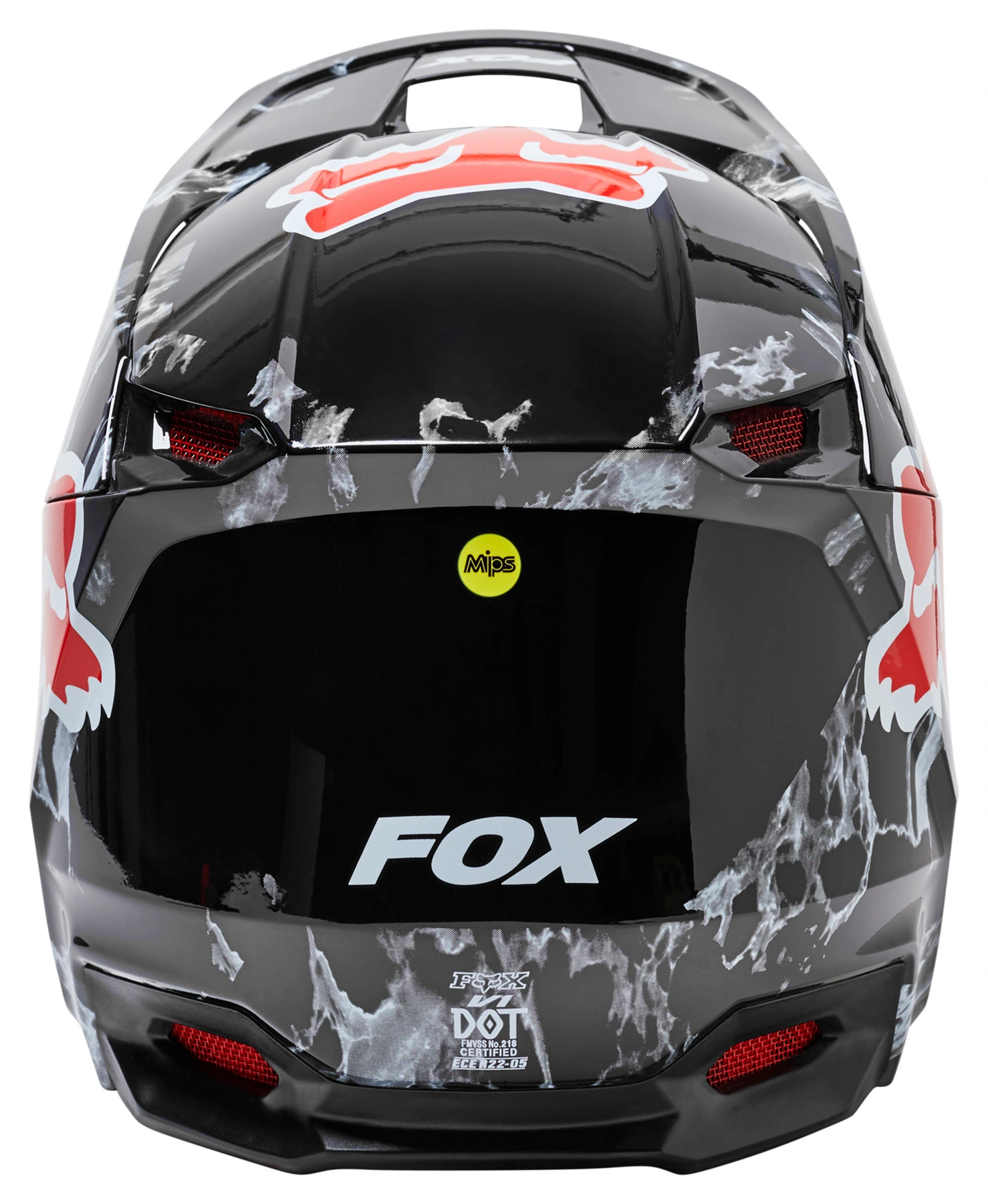 Fox V1 Karrera, Motocross Helmet - Image 3