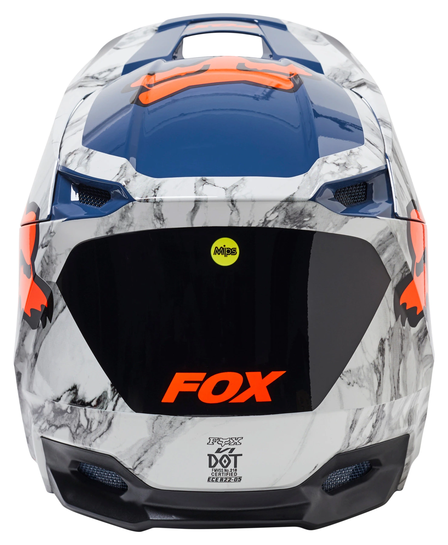 Fox V1 Karrera, Motocross Helmet - Image 2