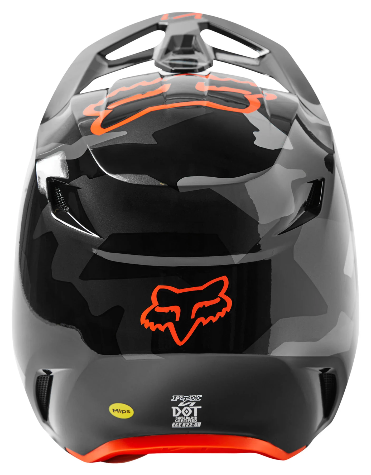 Fox V1 Bnkr Motocross Helmet - Image 2