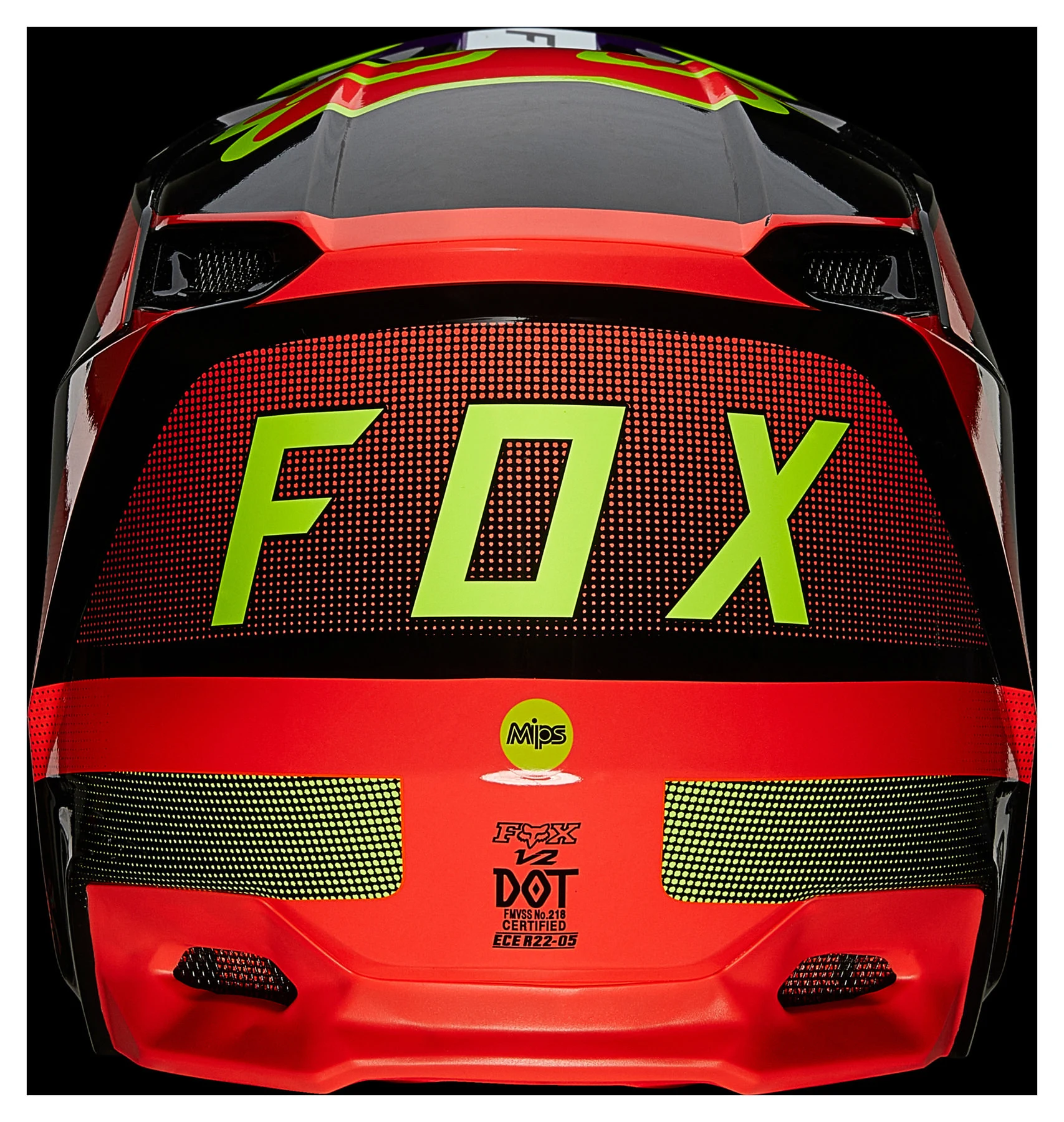 Fox V2 Voke Cross Helmet - Image 2