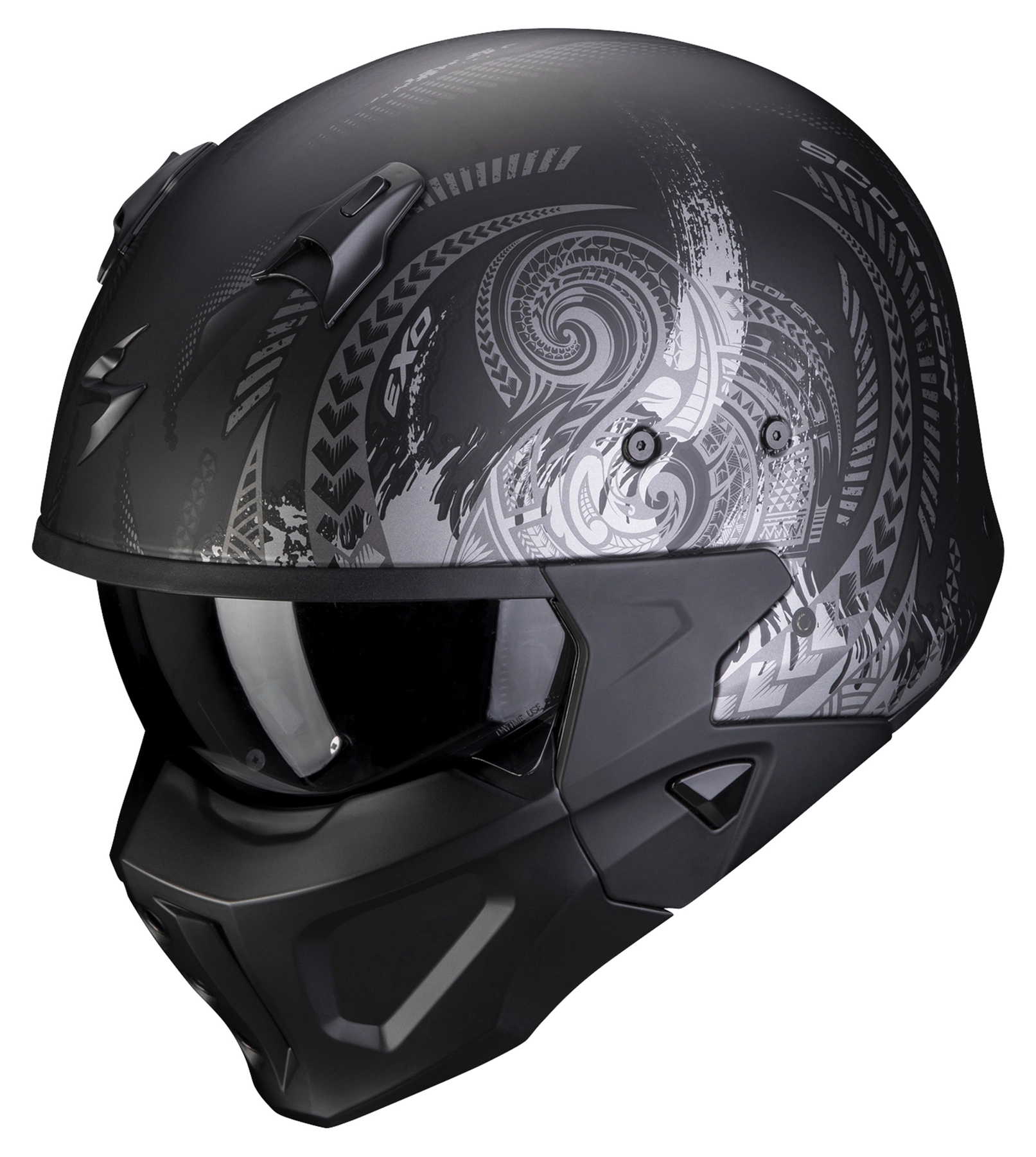 Scorpion Covert-X Tattoo Jet Helmet