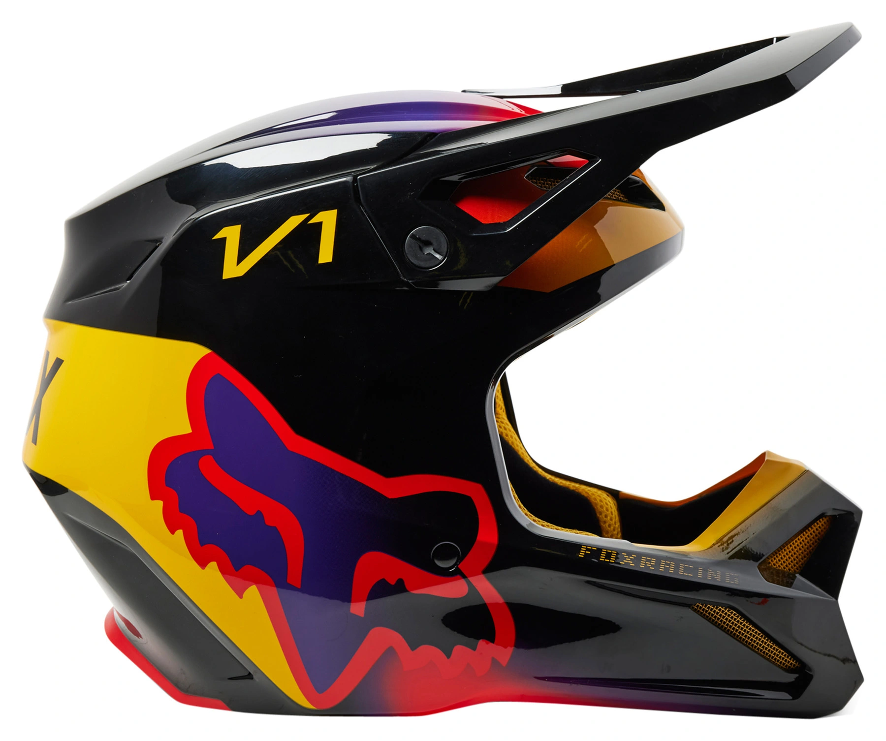 Fox V1 Toxsyk Motocross Helmet - Image 6