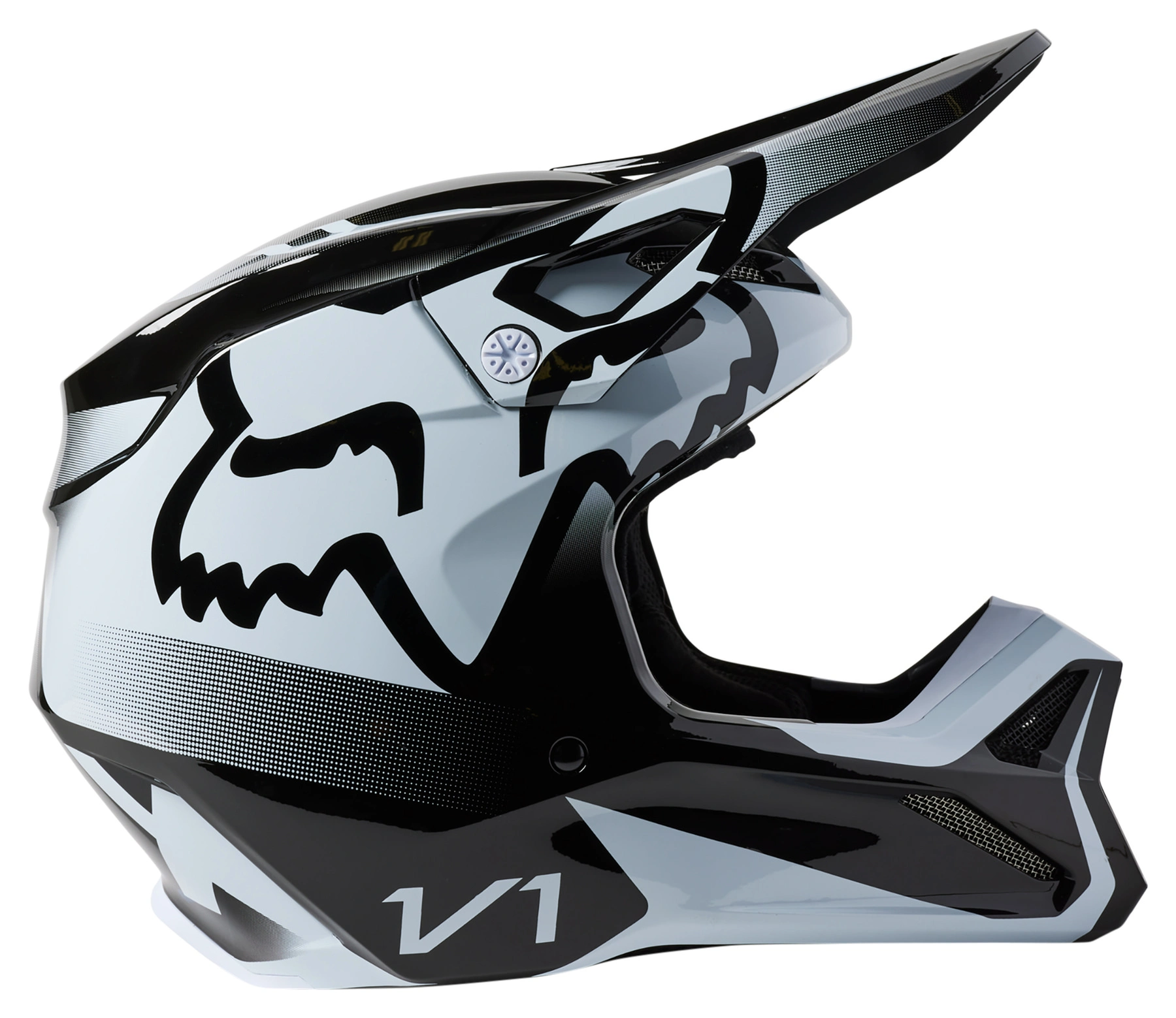Fox V1 Leed Motocross Helmet - Image 5
