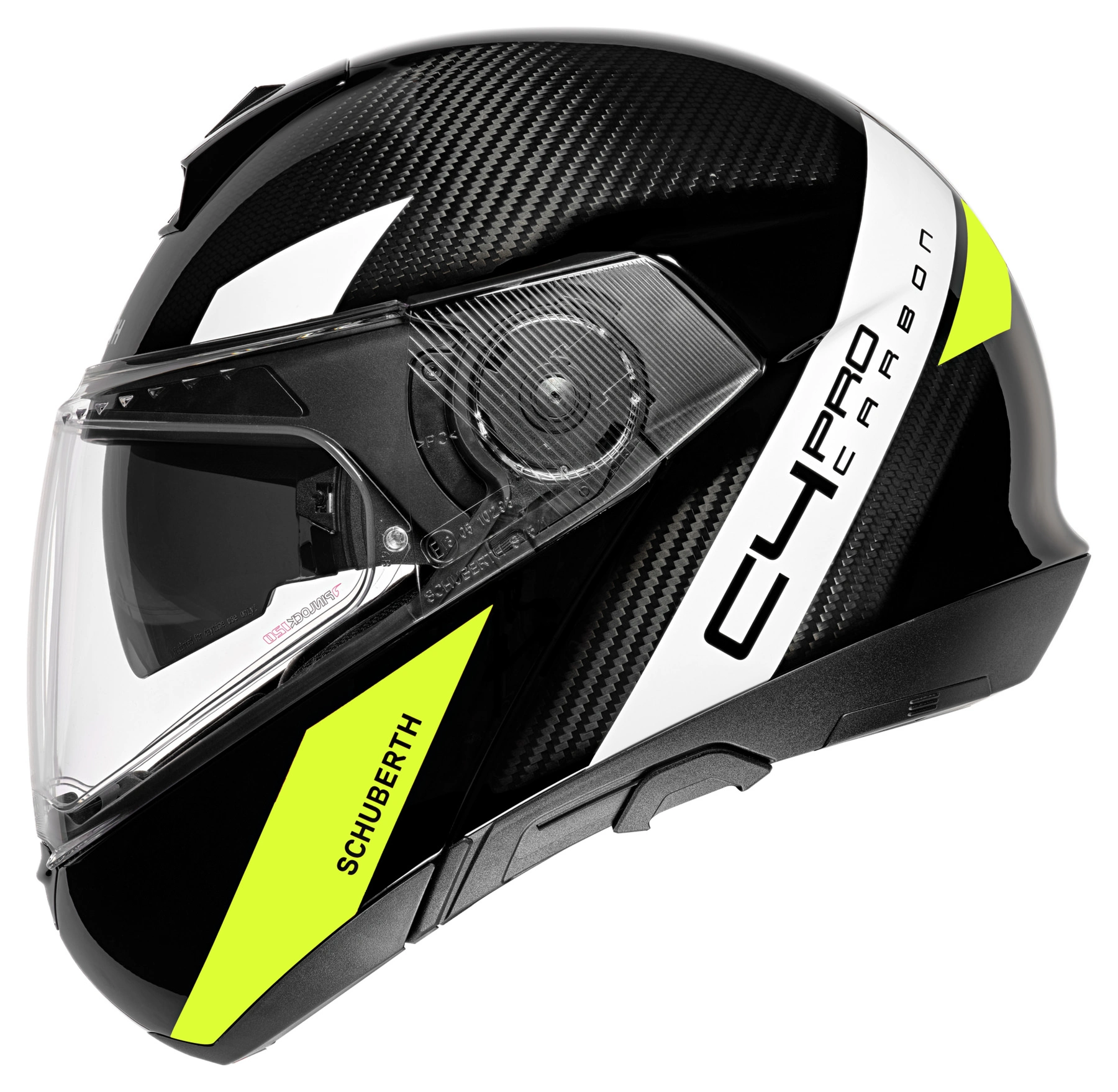 Schuberth C4 Pro Carbon Avio Yellow 3K