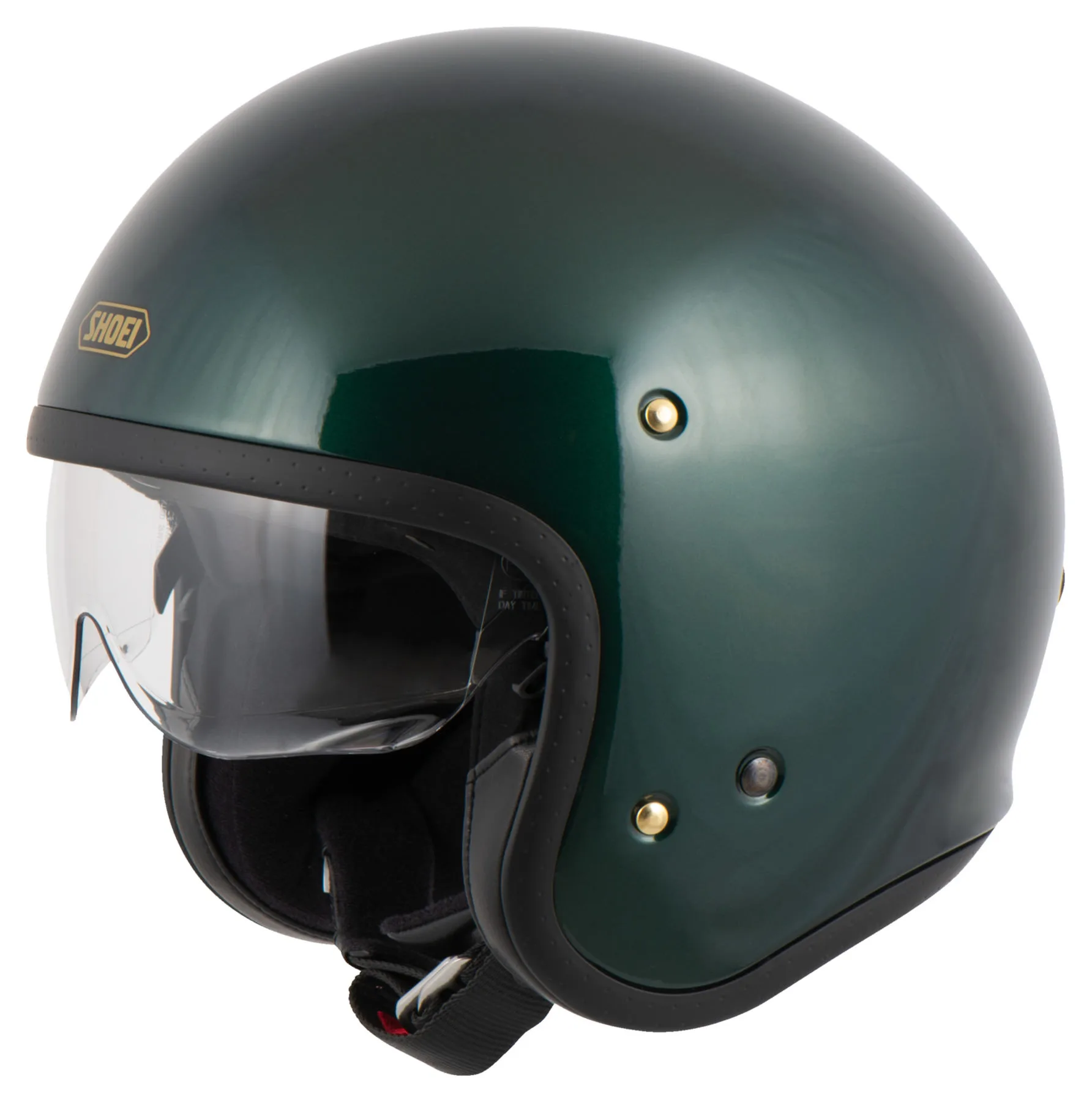Shoei J.O British Green Jet Helmet - Image 4