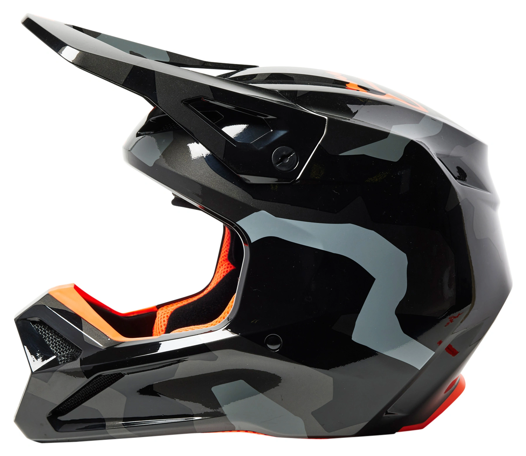 Fox V1 Bnkr Motocross Helmet