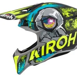 Airoh Wraap Alien Yellow Matt