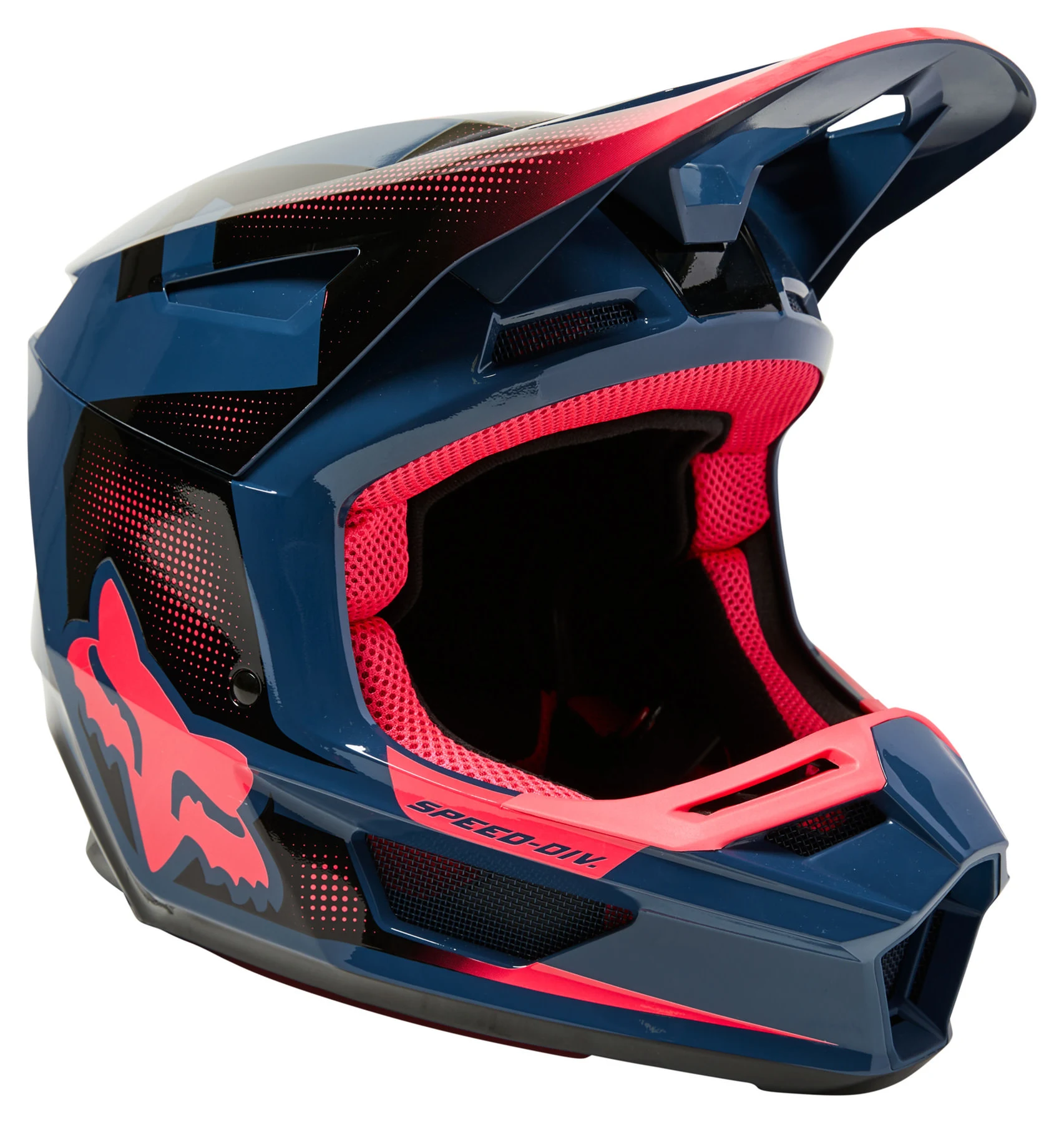 Fox V2 Dier, Motocross Helmet - Image 4