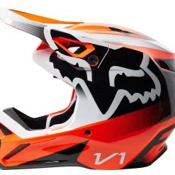 Fox V1 Leed Motocross Helmet