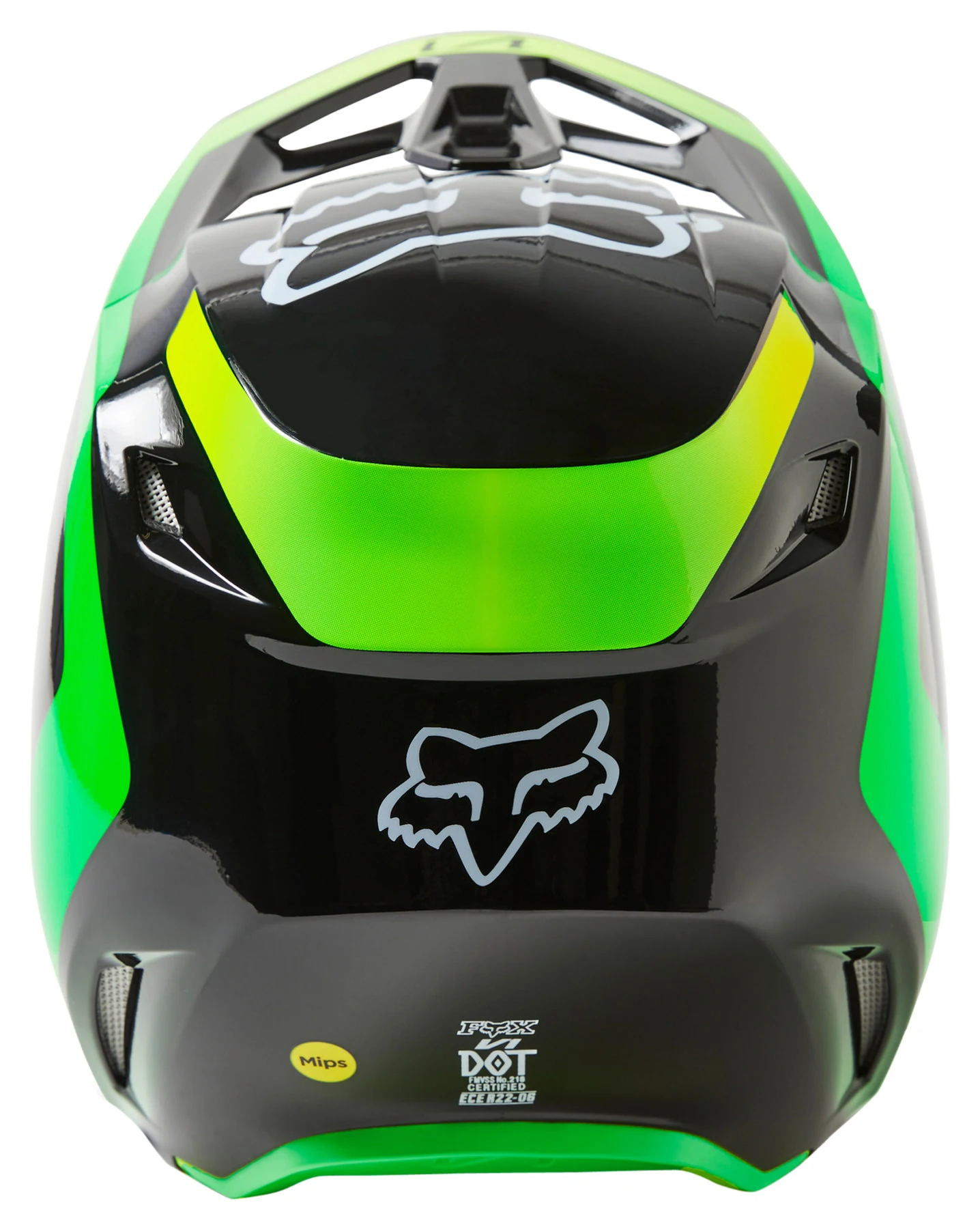 Fox V1 Dpth Motocross Helmet - Image 5